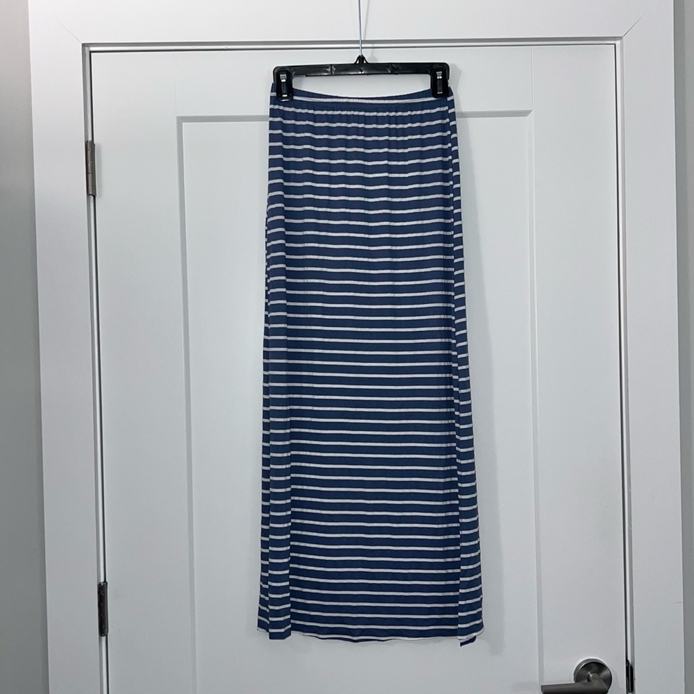 Striped Maxi Skirt